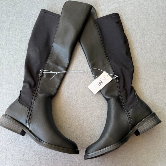 Women’s Hope Boots with Memory Foam Insole – A New Day™ Black 8 - Picture 4 of 9